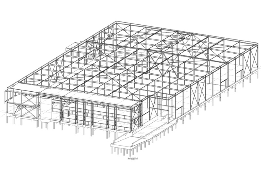 Ingenieursbureau Meijer en Joustra Nieuwbouw Body&Fit shop